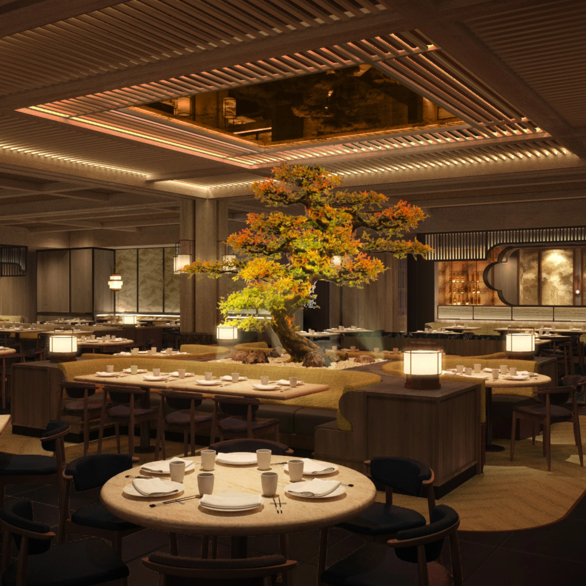 Din Tai Fung Scottsdale Dining Room