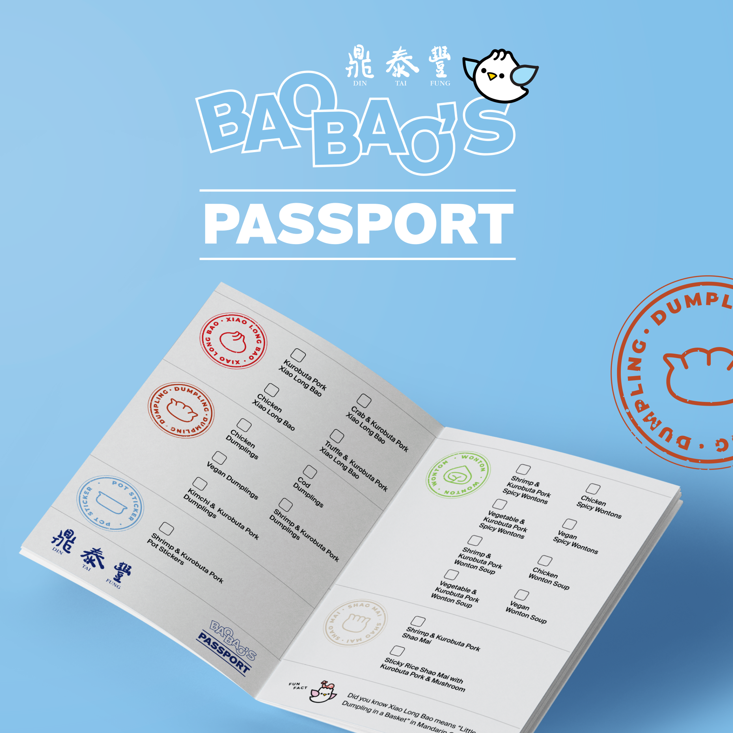 The inside of Bao Bao Passport