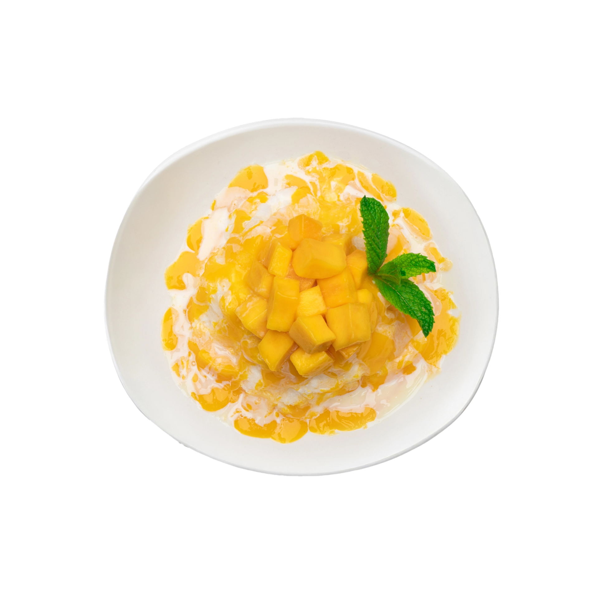 Shaved Snow with Fresh Mango